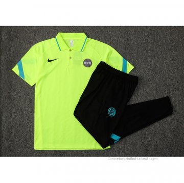 Conjunto Polo del Inter Milan 2021-2022 Verde