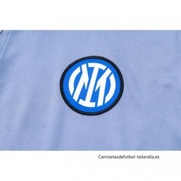 Conjunto Polo del Inter Milan 2024-2025 Azul