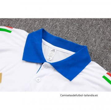 Conjunto Polo del Italia 2024-2025 Blanco