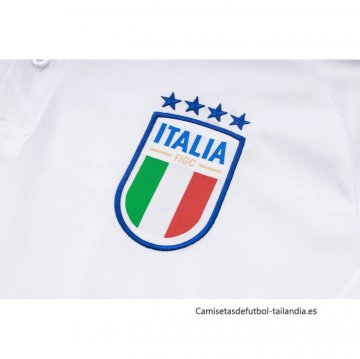 Conjunto Polo del Italia 2024-2025 Blanco
