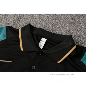Conjunto Polo del Liverpool 2021-2022 Negro