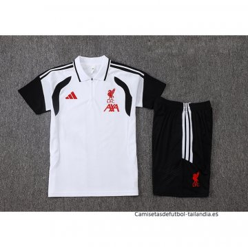 Conjunto Polo del Liverpool 2026-2027 Blanco