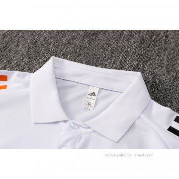 Conjunto Polo del Manchester United 2021-2022 Blanco