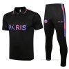 Conjunto Polo del Paris Saint-Germain 2021-2022 Negro Conjunto Polo del Paris Saint-Germain 2021-2022 Negro