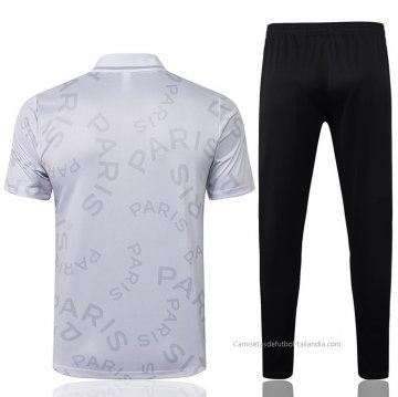 Conjunto Polo del Paris Saint-Germain 2021-2022 Blanco