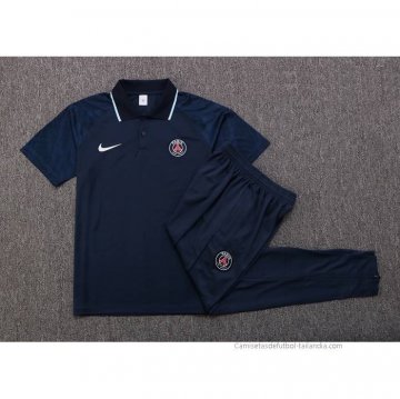 Conjunto Polo del Paris Saint-Germain 2022-2023 Azul Marino