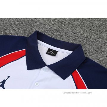 Conjunto Polo del Paris Saint-Germain Jordan 2022-2023 Blanco