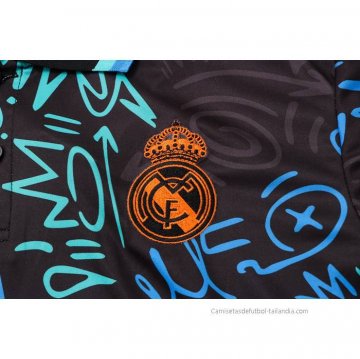 Conjunto Polo del Real Madrid 2022-2023 Gris