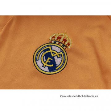 Conjunto Polo del Real Madrid 2024-2025 Amarillo