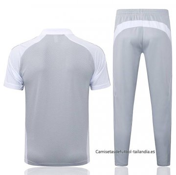 Conjunto Polo del Real Madrid 2025-2026 Gris