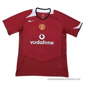 1ª Camiseta Manchester United Retro 2005-2006 1ª Camiseta Manchester United Retro 2005-2006