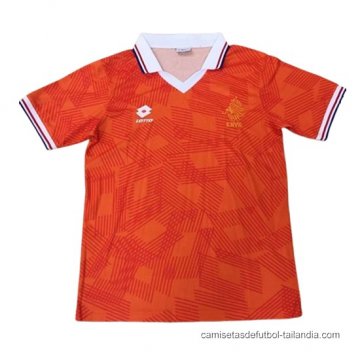 1ª Camiseta Paises Bajos Retro 1991-1992