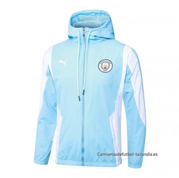 Rompevientos del Manchester City 2024-2025 Azul