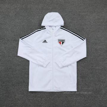Rompevientos del Sao Paulo 2021-2022 Blanco