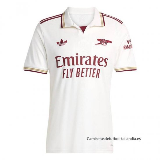 Tailandia 3ª Camiseta Arsenal 2025-2026 - Haga un click en la imagen para cerrar