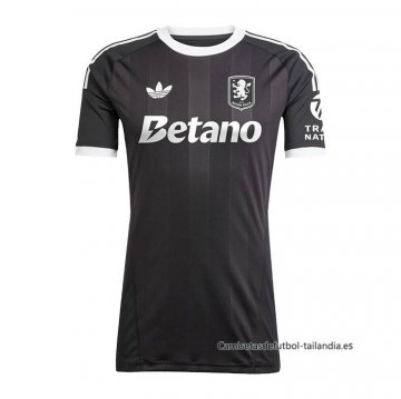 Tailandia Camiseta Aston Villa Portero 2025-2026 Negro