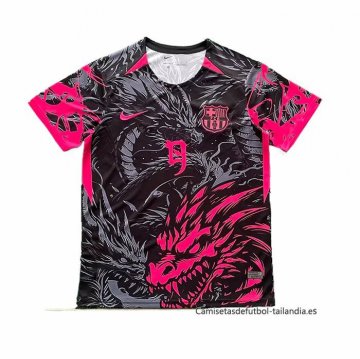 Tailandia Camiseta Barcelona Dragon 2025-2026 Negro Rojo Tailandia Camiseta Barcelona Dragon 2025-2026 Negro Rojo