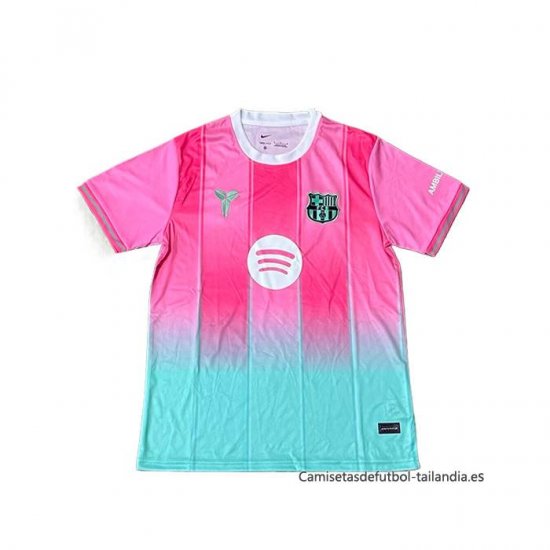 Tailandia Camiseta Barcelona Special 2025-2026 Rosa Azul - Haga un click en la imagen para cerrar