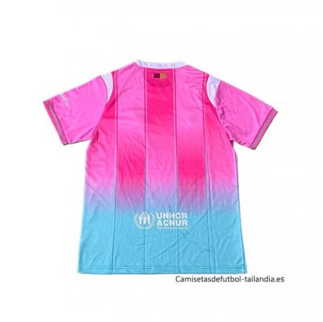 Tailandia Camiseta Barcelona Special 2025-2026 Rosa Azul