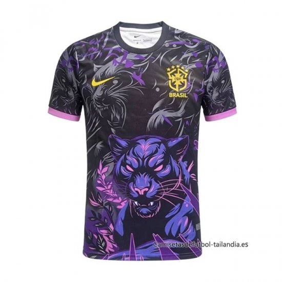 Tailandia Camiseta Brasil Special 2026 Negro Purpura - Haga un click en la imagen para cerrar