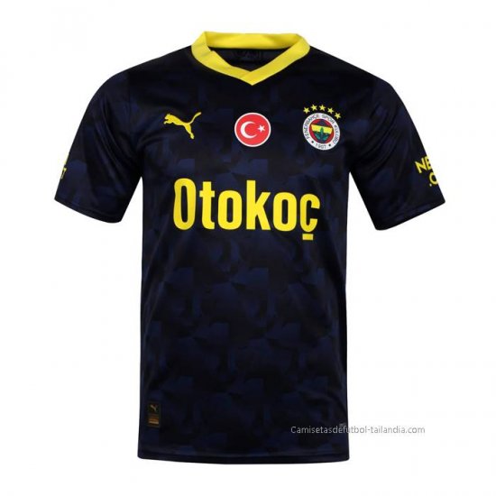 Tailandia 3ª Camiseta Fenerbahce 2023-2024 - Haga un click en la imagen para cerrar