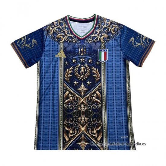 Tailandia Camiseta Italia Special 2024-2025 Azul - Haga un click en la imagen para cerrar