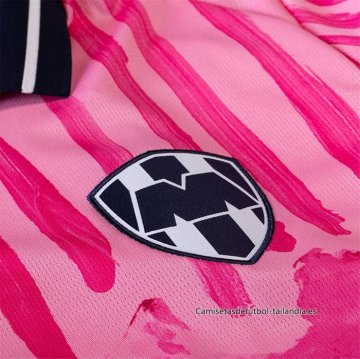 Tailandia Camiseta Monterrey Portero 2025 Rosa