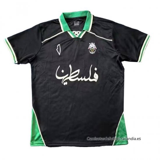 Tailandia Camiseta Palestina Special 2025-2026 Negro - Haga un click en la imagen para cerrar