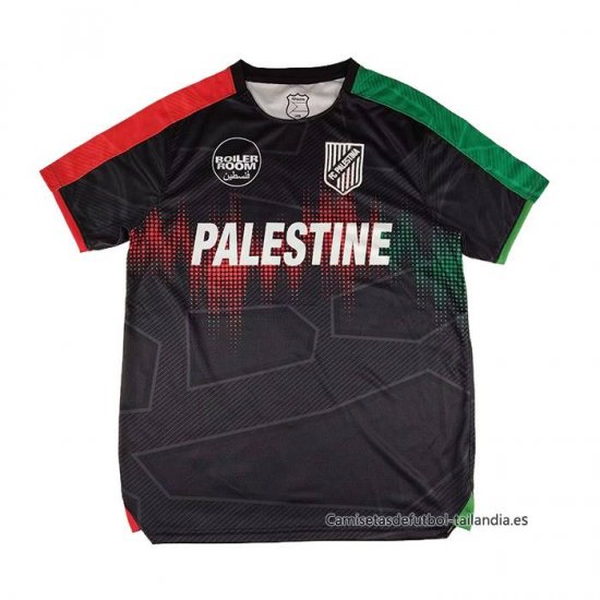 Tailandia Camiseta Palestina Special 2025-2026 Negro - Haga un click en la imagen para cerrar