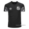Tailandia Camiseta Santos Portero 2025 Negro Tailandia Camiseta Santos Portero 2025 Negro