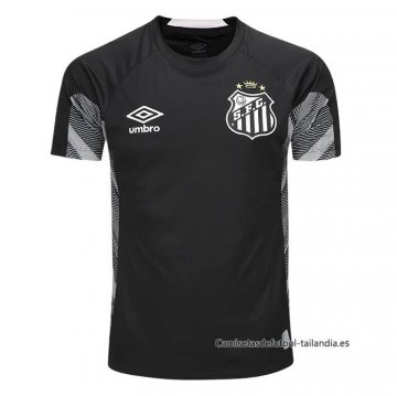 Tailandia Camiseta Santos Portero 2025 Negro Tailandia Camiseta Santos Portero 2025 Negro