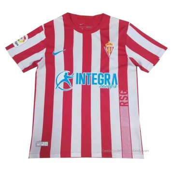 Tailandia 1ª Camiseta Sporting de Gijon 2021-2022 Tailandia 1ª Camiseta Sporting de Gijon 2021-2022