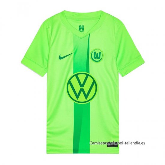 Tailandia 1ª Camiseta Wolfsburg 2024-2025 - Haga un click en la imagen para cerrar