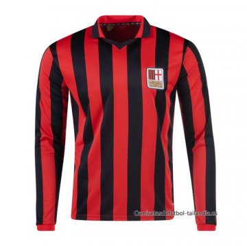 Camiseta AC Milan 125 Aniversario Manga Larga 2024 Camiseta AC Milan 125 Aniversario Manga Larga 2024