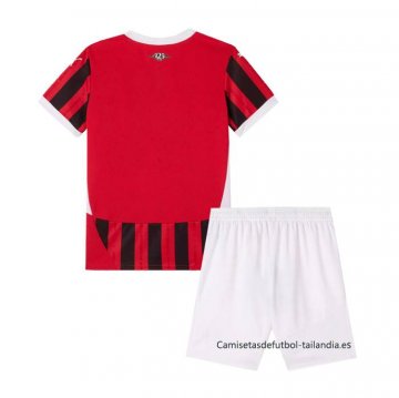 1ª Camiseta AC Milan Nino 2024-2025