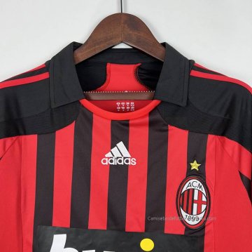 1ª Camiseta AC Milan Retro 2007-2008