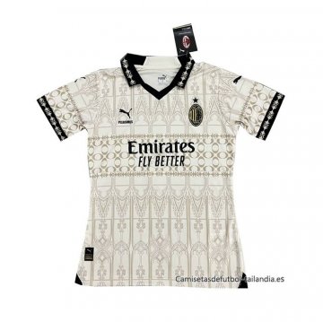 Camiseta AC Milan Pleasures Portero Mujer 2023-2024