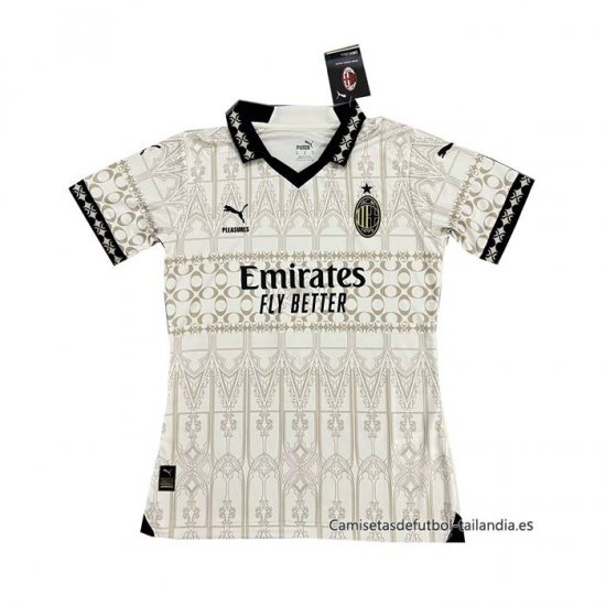 Camiseta AC Milan Pleasures Portero Mujer 2023-2024 - Haga un click en la imagen para cerrar