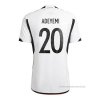 1ª Camiseta Alemania Jugador Adeyemi 2022