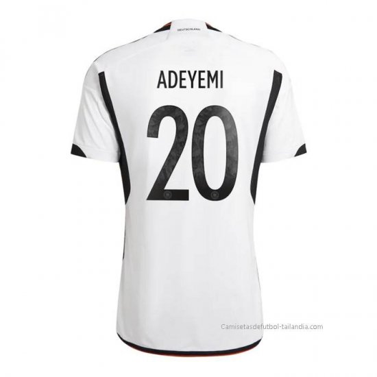 1ª Camiseta Alemania Jugador Adeyemi 2022 - Haga un click en la imagen para cerrar