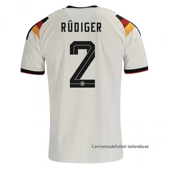 1ª Camiseta Alemania Jugador Antonio Rudiger 2026 - Haga un click en la imagen para cerrar
