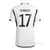 1ª Camiseta Alemania Jugador Henrichs 2022