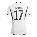 1ª Camiseta Alemania Jugador Henrichs 2022