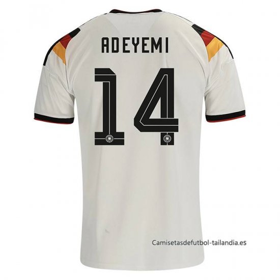 1ª Camiseta Alemania Jugador Karim Adeyemi 2026 - Haga un click en la imagen para cerrar