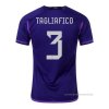 2ª Camiseta Argentina Jugador Tagliafico 2022