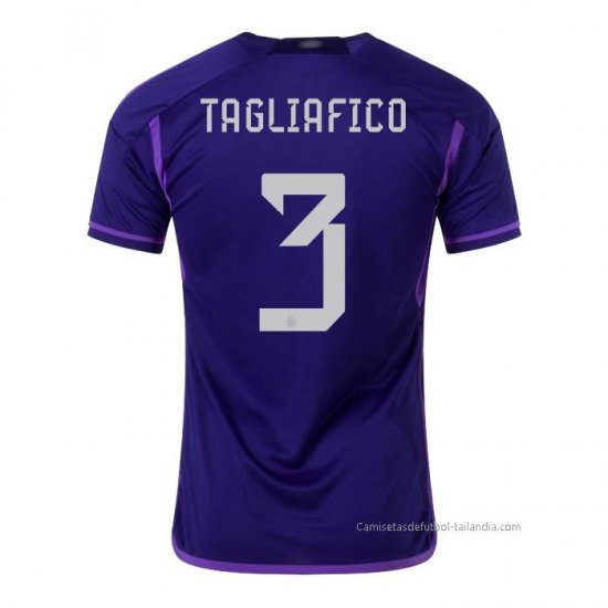 2ª Camiseta Argentina Jugador Tagliafico 2022 - Haga un click en la imagen para cerrar