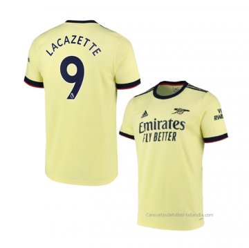 2ª Camiseta Arsenal Jugador Lacazette 2021-2022 2ª Camiseta Arsenal Jugador Lacazette 2021-2022