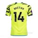2ª Camiseta Arsenal Jugador Nketiah 2023-2024
