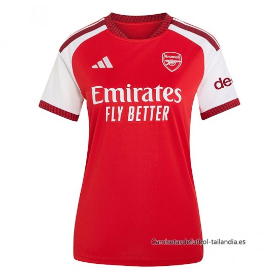 1ª Camiseta Arsenal Mujer 2026-2027 - Haga un click en la imagen para cerrar