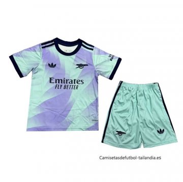 3ª Camiseta Arsenal Nino 2024-2025 3ª Camiseta Arsenal Nino 2024-2025